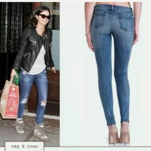 Rag & Bone x Intermix Capri Ankle.Skinny Jeans
